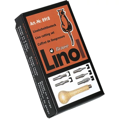 Brause set noževa za linorez - mali (891B)