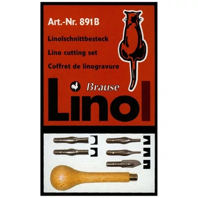 Brause set noževa za linorez - mali (891B)