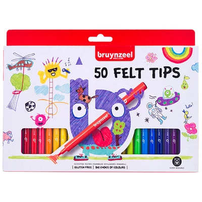 Bruynzeel set flomastera - 50 kom