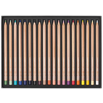 Caran d'Ache Luminance 6901 set olovaka u boji - 20 kom, portret
