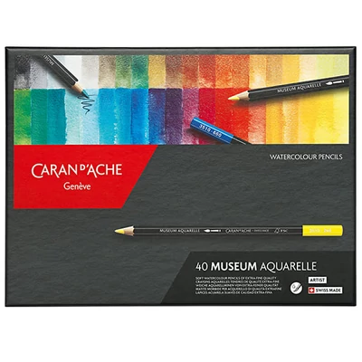 Caran d'Ache Museum set akvarelnih olovaka - 40 kom