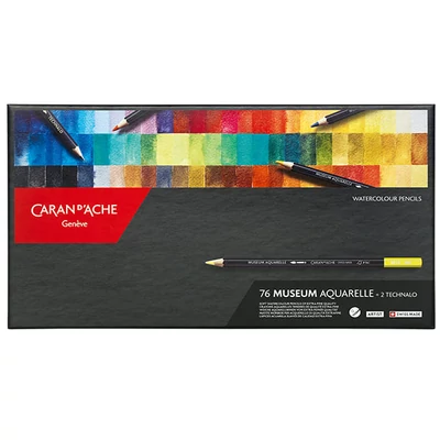 Caran d'Ache Museum set akvarelnih olovaka - 76 kom
