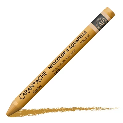 Caran d'Ache Neocolor II akvarel kreda - 035, oker