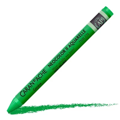 Caran d'Ache Neocolor II akvarel kreda - 220, grass green