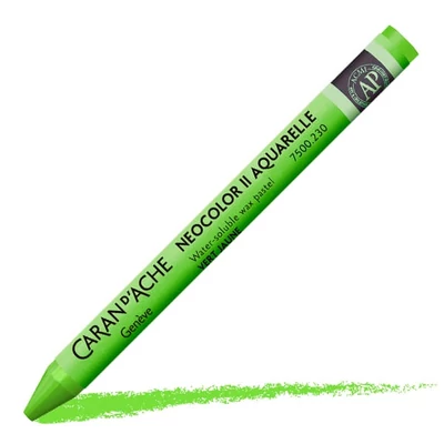 Caran d'Ache Neocolor II akvarel kreda - 230, žuto zelena
