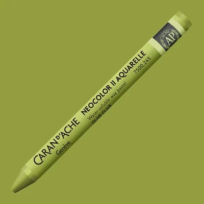 Caran d'Ache Neocolor II akvarel kreda - 245, light olive