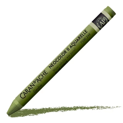 Caran d'Ache Neocolor II akvarel kreda - 249, olive