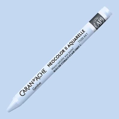 Caran d'Ache Neocolor II akvarel kreda - 661, svijetlo kobalt plava