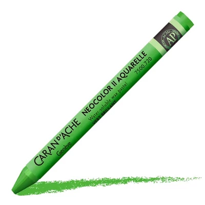 Caran d'Ache Neocolor II akvarel kreda - 720, light green