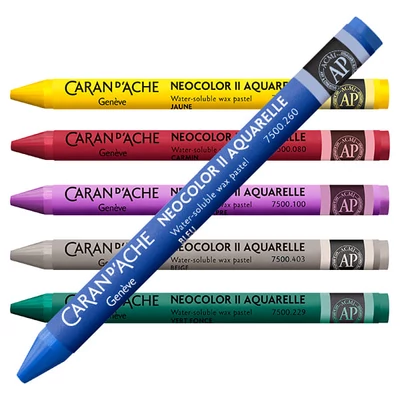 Caran d'Ache Neocolor II akvarel kreda - u raznim bojama