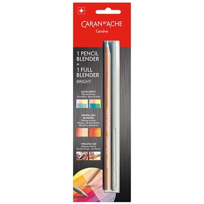 Caran d'Ache Pencil Blender + Full Blender set olovaka za miješanje, 2 kom