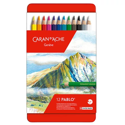 Caran d'Ache Pablo set olovaka u boji - 12 kom