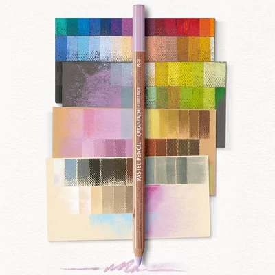Caran d'Ache set ekstra finih pastelnih olovaka - 76+2 kom