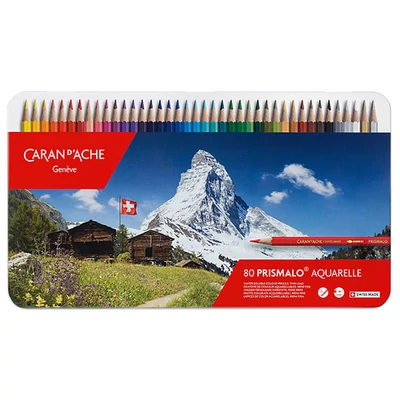 Caran d'Ache Prismalo set akvarelnih olovaka - 80 kom