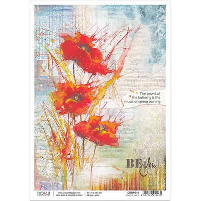 Rižin papir, Piuma, A4 - ples makova