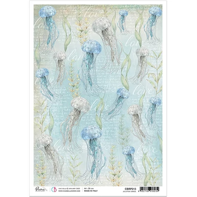 Rižin papir, Piuma, A4 - ples meduza
