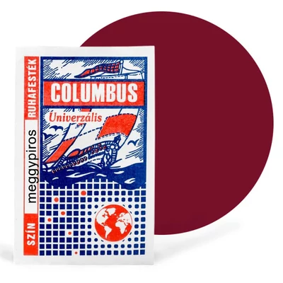 Columbus boja za tekstil, boja za odjeću - trešnja crvena