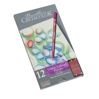 Cretacolor Karmina set olovaka u boji - 12 kom, metalna kutija