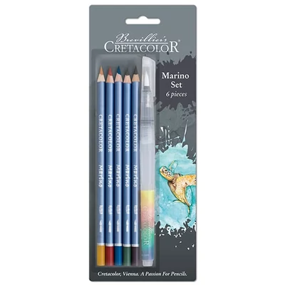 Cretacolor Marino set za crtanje akvarelima, 6 kom