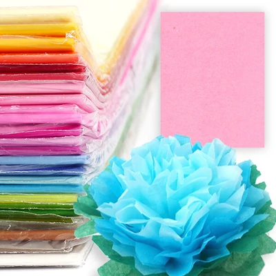 Svileni papir u pakiranju, 50x76 cm, 20 g, 24 kom - svijetlo roze