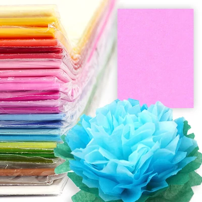 Svileni papir u pakiranju, 50x76 cm, 20 g, 24 kom - baby pink