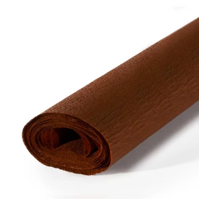 Krep papir, Educational, 40 g, 50x250 cm - 243 testa di moro brown