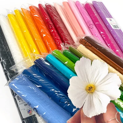 Krep papir, Educational, 40 g, 50x250 cm - u raznim bojama