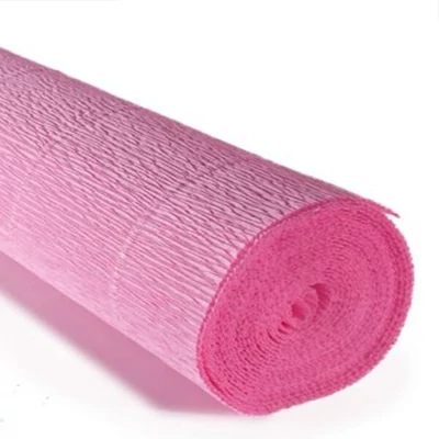 Cvjetni krep papir, 180 g, 50x250 cm - 554 baby pink