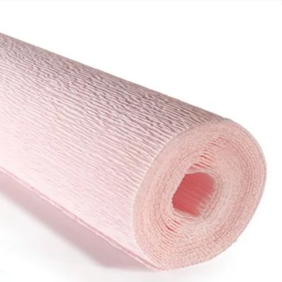 Krep papir za cvijeće, 180 g, 50x250 cm - 569 svijetlo roza