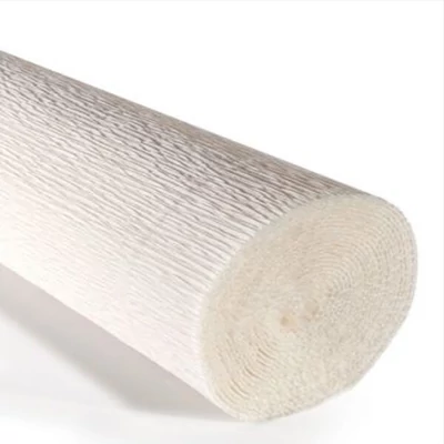 Krep papir za cvijeće, 180 g, 50x250 cm - 600 bijeli