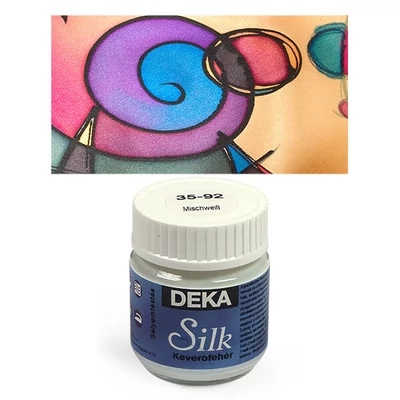 Deka Silk boja za svilu 50 ml - 92 bijela za miješanje