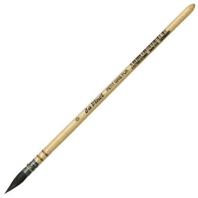 Da Vinci Petit Gris Pur 418 kist od vjeveričje dlake, okrugli - 0