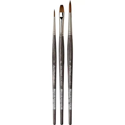 Da Vinci 4202 Colineo Gouache Set set kistova, sintetički, miješani, 3 komada
