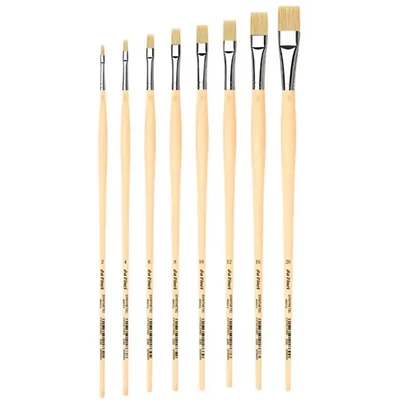 Da Vinci 5291 set kistova, sintetički, ravni, 8 komada
