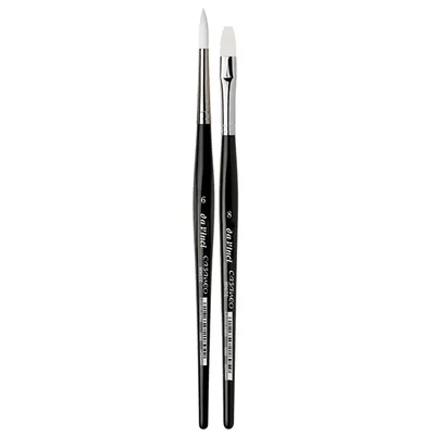 Set kistova Da Vinci Casaneo White for Schmincke Horadam Aquarell Supergranulation ecsetkészlet, sintetički, miješani, 2 kom