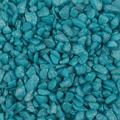 Ukrasni kamenčići, 5-8 mm, 500 g - tirkizni