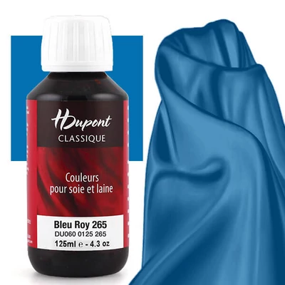 Dupont Classique boja za svilu koja se učvršćuje na paru 125 ml - 265 kraljevsko plava, plava