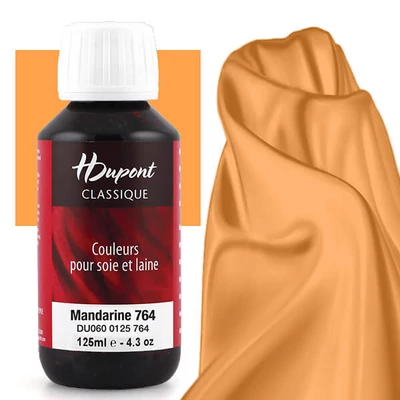 H Dupont Classique boja za svilu za fiksiranje parom 125 ml - 764 mandarina, mandarina