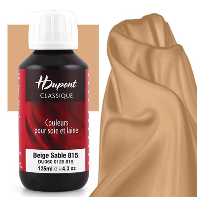 H Dupont Classique boja za svilu koja se učvršćuje parom 125 ml - 815 pješčano bež, pješčano bež