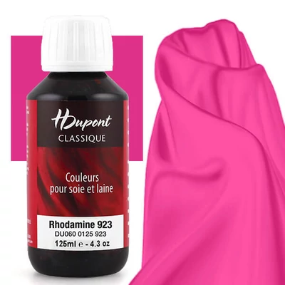 H Dupont Classique boja za svilu koja se učvršćuje na paru 125 ml - 923 rodamin roza