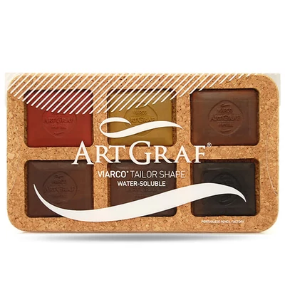 Viarco ArtGraf Tailor Shape set akvarel bojica - Zemljane boje