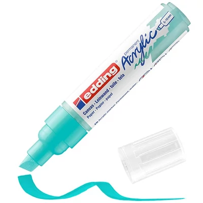 edding 5000 akrilni marker (flomaster), odrezani kraj, B (5-10 mm) - 934, turquoise