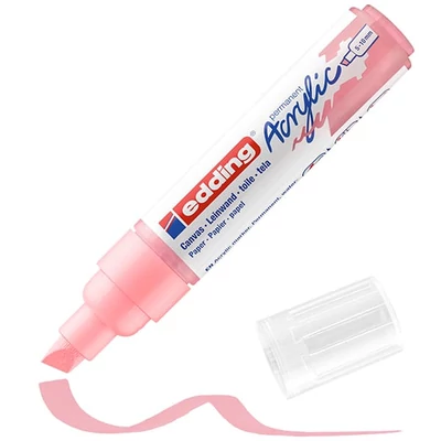 edding 5000 akrilni marker (flomaster), odrezani kraj, B (5-10 mm) - 935, classy mauve