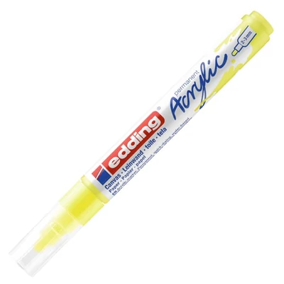edding 5100 akrilni marker (flomaster), M (2-3 mm) - 065, neon yellow