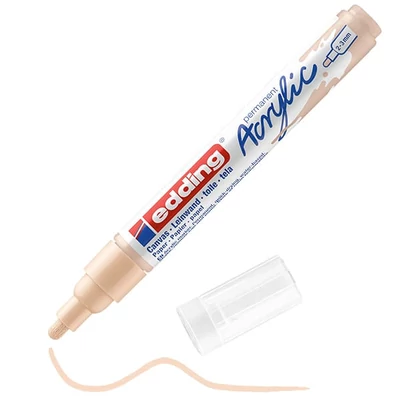edding 5100 akrilni marker (flomaster), M (2-3 mm) - 255, warm beige