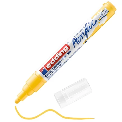 edding 5100 akrilni marker (flomaster), M (2-3 mm) - 905, traffic yellow
