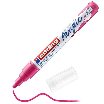 edding 5100 akrilni marker (flomaster), M (2-3 mm) - 909, telemagenta