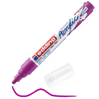 edding 5100 akrilni marker (flomaster), M (2-3 mm) - 910, berry