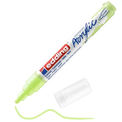 edding 5100 akrilni marker (flomaster), M (2-3 mm) - 917, pastel green