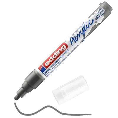edding 5100 akrilni marker (flomaster), M (2-3 mm) - 926, antracite